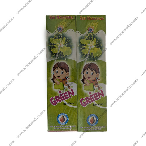 7cm Green Sparklers (10Pcs/box)