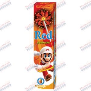 7cm Red Sparklers (10Pcs/box)
